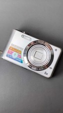 Used Samsung PL80 Compact Digital Camera Point Shoot Retro Flash Works Light Mar