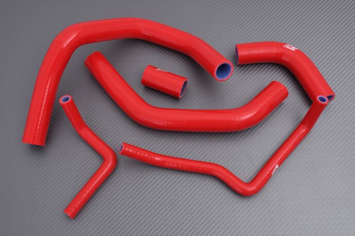 Tuyau radiateur Kawasaki Ninja 1000 SX rouge pour éviter les fuites de liquide eau 2020-2024