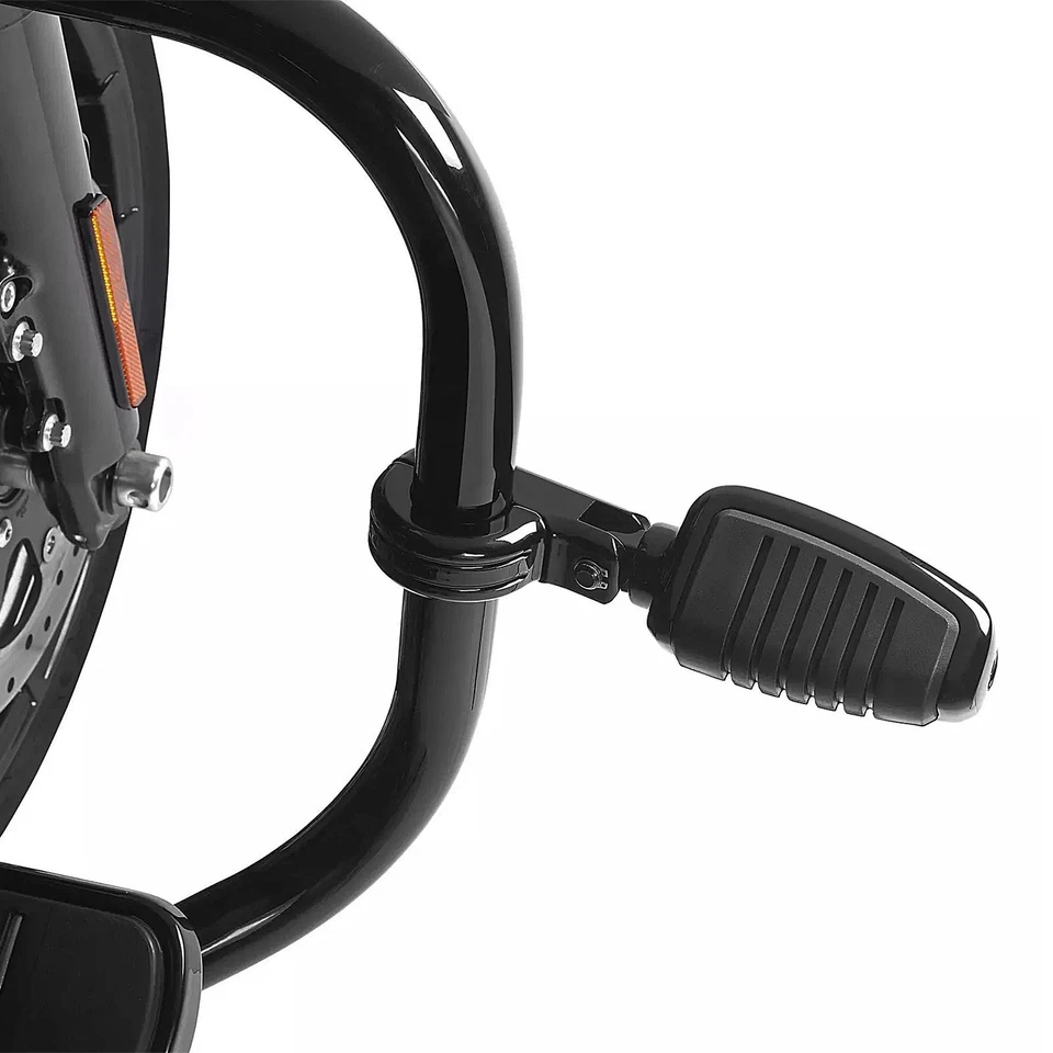 Abrazadera de montaje de estriberas de 1 1/4" 32 mm 2 piezas PARA Harley-Davidson Blackline Dyna Softail Foto 3 de 4