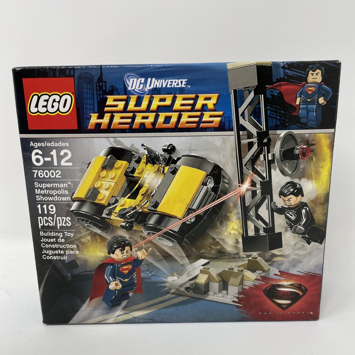 Lego DC Universe 76002 Superman Metroplis Showdown Man Of Steel