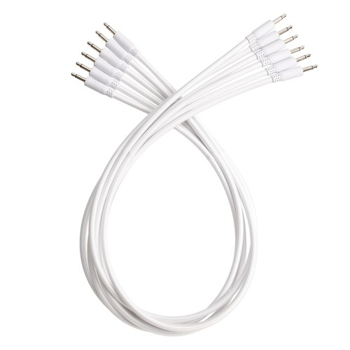 6 x Studio Qualität geflochten 3,5 mm abgeschirmt Mono Patchkabel Eurorack modular - Bild 34 von 41
