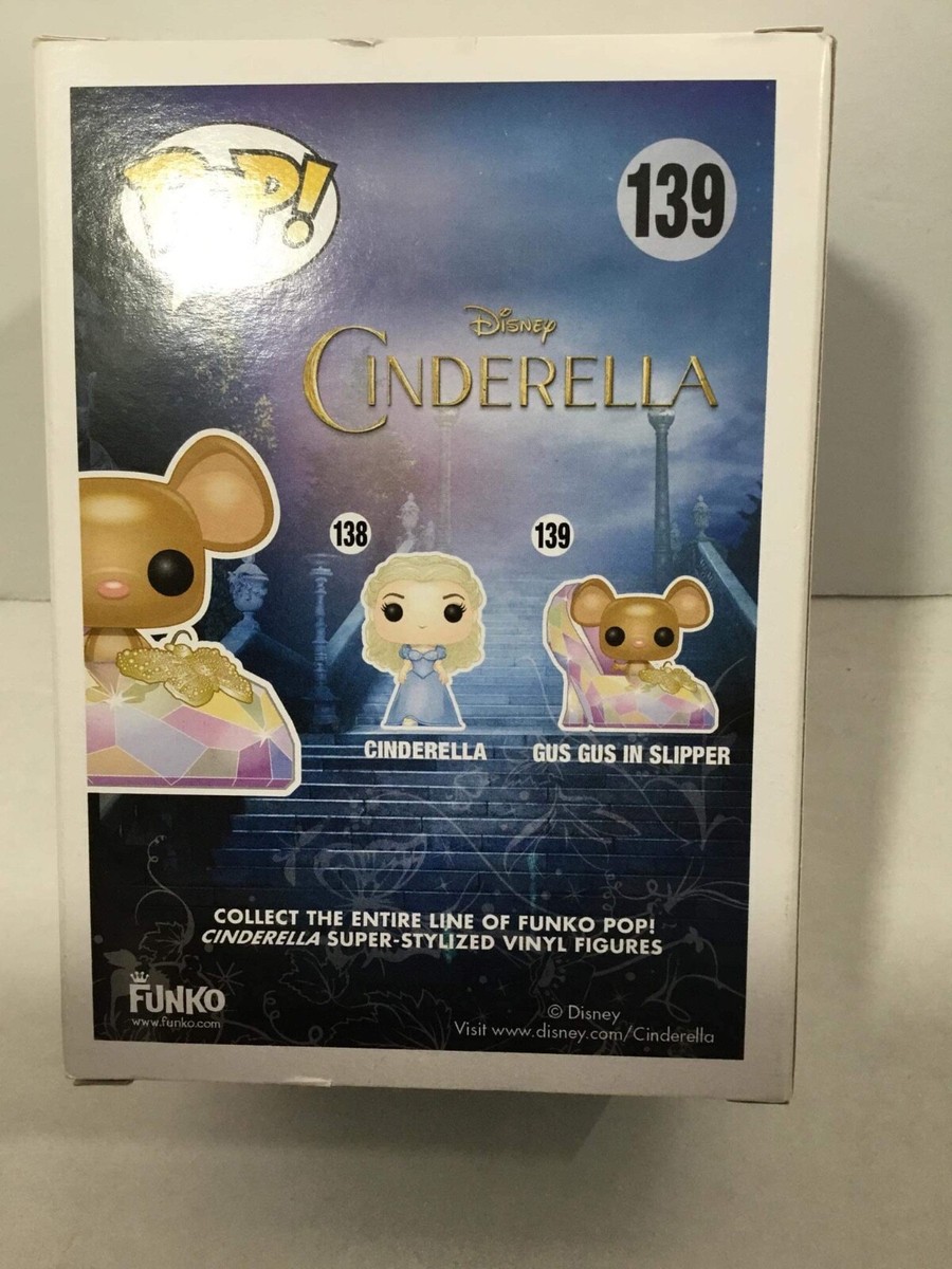 Funko Pop Disney Cinderella Gus Gus In Slipper Hot Topic Exclusive