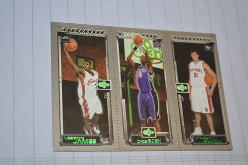Lebron James Milicic Bosh 2004 Topps Matrix RC 111 112 114 - Imagen 3 de 7