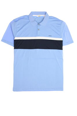 Izod Golf by Izod Blue Polo Shirt Golf 2XL $52