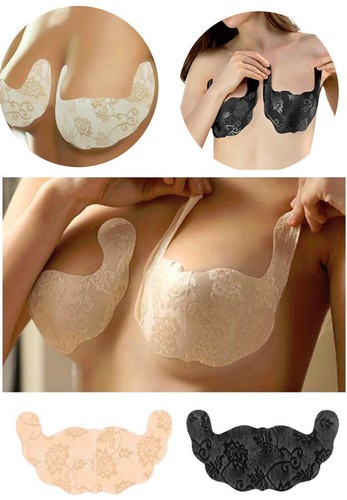 Lot 20 Pcs Adhesive Invisible Nipple Cover Pasties Disposable Breast Lift Bra - Picture 5 of 8