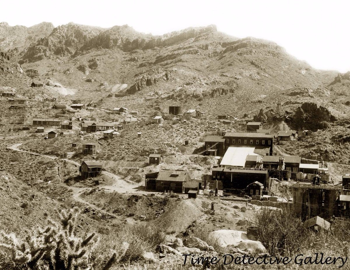 Mines at Oatman, Arizona - 1923 - Historic Photo Print | eBay