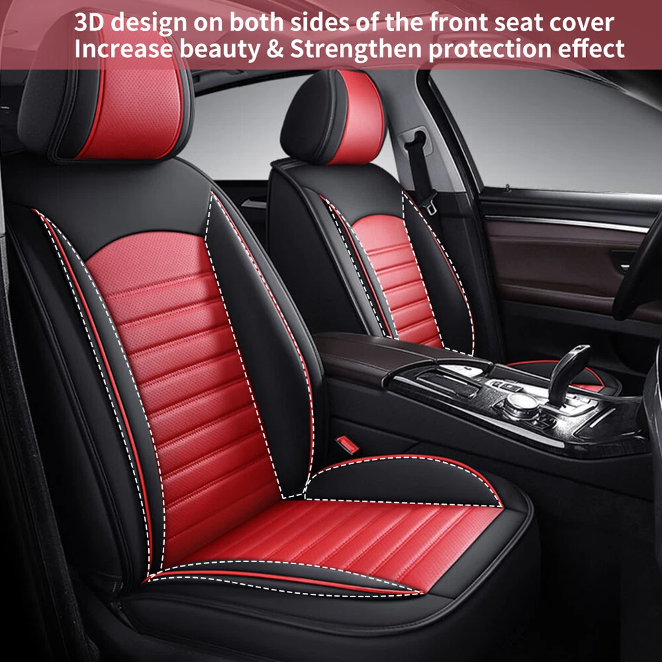 Juego completo de cojines de 2 asientos para Dodge Ram 1500 2500 3500 4000 4500 Foto 3 de 4