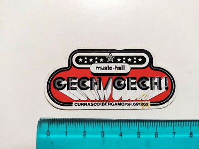 Disco Sticker Cech Curnasco Bergamo 80S Original