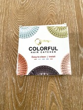 Gotega Colorful Hair Catcher For Drain Easy To Clean And Install Set of 5 NEW 