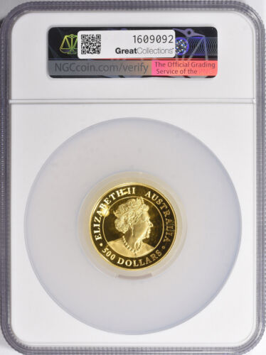 2019-P Australia $500 WEDGE TAILED EAGLE GOLD PROOF NGC PF70 - 5 oz 9999 FINE Au - Picture 2 of 2