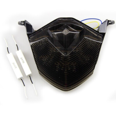 Smoke LED Tail Light For Kawasaki Ninja ZX6R/ZX600 2009-2012 ZX