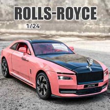 1/24 Rolls Royce Spectre Alloy Car Model Diecast Toy Vehicles Voiture Enfant Red