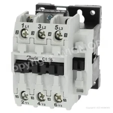 Contactor Danfoss CI 16  7,5kW  110V 50Hz 60Hz  037H0041.23 037H004123
