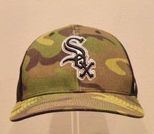 Chicago White Sox '47 Brand Camo Trucker Snapback Hat - Adult OSFA