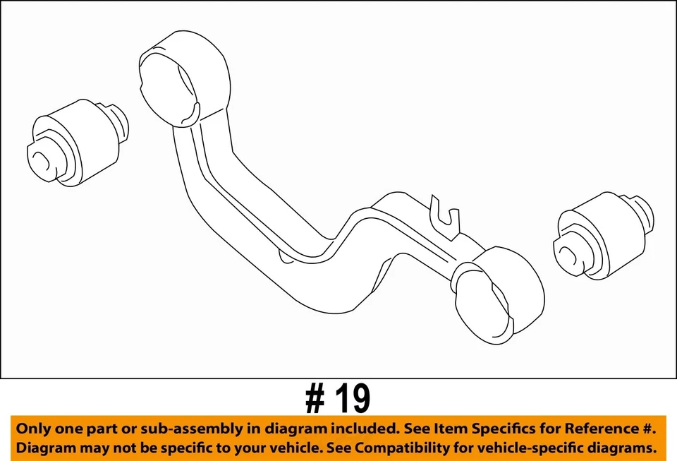 Used Rear Upper Upper Control Arm Rear fits: 2008 Volkswagen Rabbit Rear Upper G - Image 4 of 4
