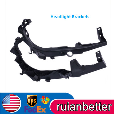 1 Pair Headlight Support Mounting Bracket For 2009-2012 Bmw 323i 328i Left Right