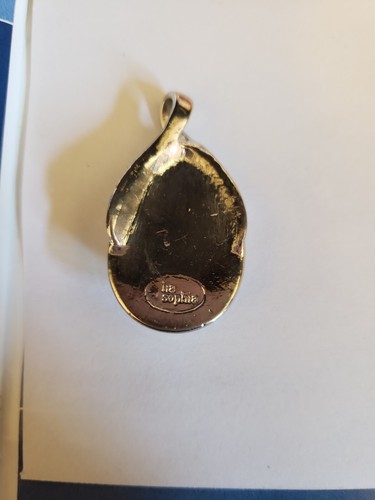 LIA SOPHIA MOHAVE SLIDE *ONLY* SILVER TONE GENIUNE TURQUOISE - Picture 3 of 8