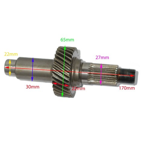 For Suzuki Samurai SJ410 413 Transfer Case Input Shaft 31 Teeth 29111-80450 - Picture 3 of 9