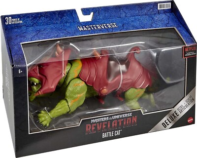 MAITRES DE L'UNIVERS Origins Figurine Cringer Battle Cat Mattel
