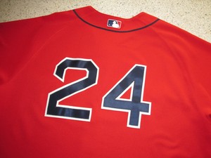 red sox 24 jersey