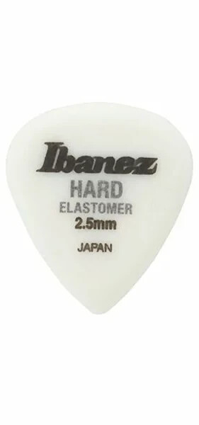 Ibanez Small teardrop Elastomer pick HARD ELJ1HD25 2.5mm × 10 Picks