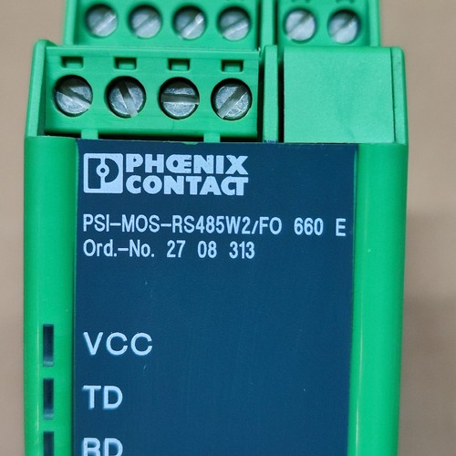 PSI-MOS-RS485W2/FO NEW PHOENIX FIBER OPTIC CONVERTER PSI-MOS-RS485W2/FO - Picture 3 of 7