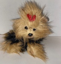 Ty Yorkie Yorkshire Terrier Dog Plush Stuffed Animal Realistic Vintage 1997