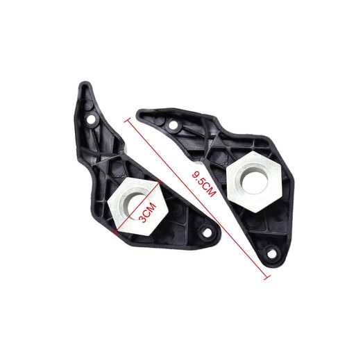 Left+Right Headlight Headlamp Brackets Repair Fit For BMW 5 SERIES E60 E61 Set - Picture 4 of 12