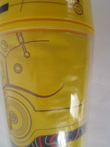 Star Wars R2D2 y CP-30 ZAK! Vasos Designs 14 OZ pajitas tapa tazas - Imagen 7 de 7