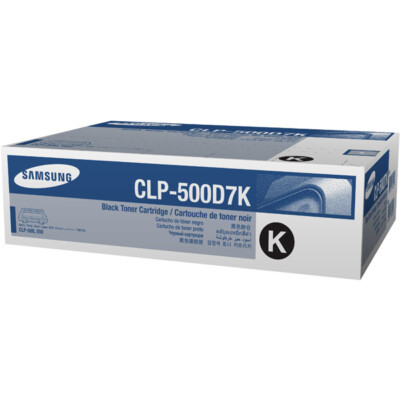 Original SAMSUNG Toner CLP-500D7K schwarz für CLP 500 550 Neutrale Schachtel