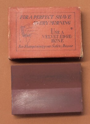 vintage Velvet Edge razor hone | eBay