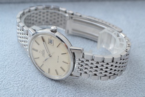 1973 Vintage Omega DE VILLE Ref.1012 Mens / genuine brace /Automatic / Serviced - Picture 9 of 17