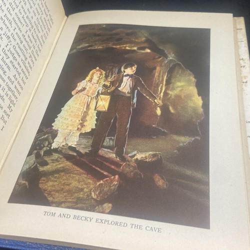 Vintage Tom Sawyer - Samuel Clemens - Whitman HCDJ 1931 Nice Illustrations - Picture 17 of 24