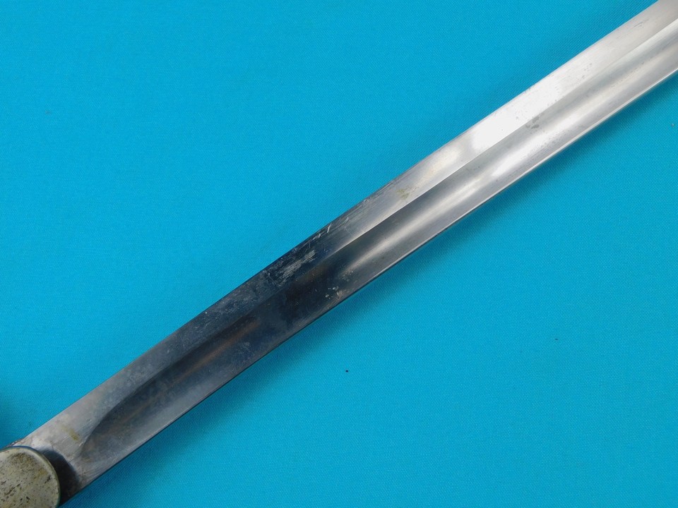 Antique German Germany WW1 Artillery Lion Head Green Red Eyes Officer's