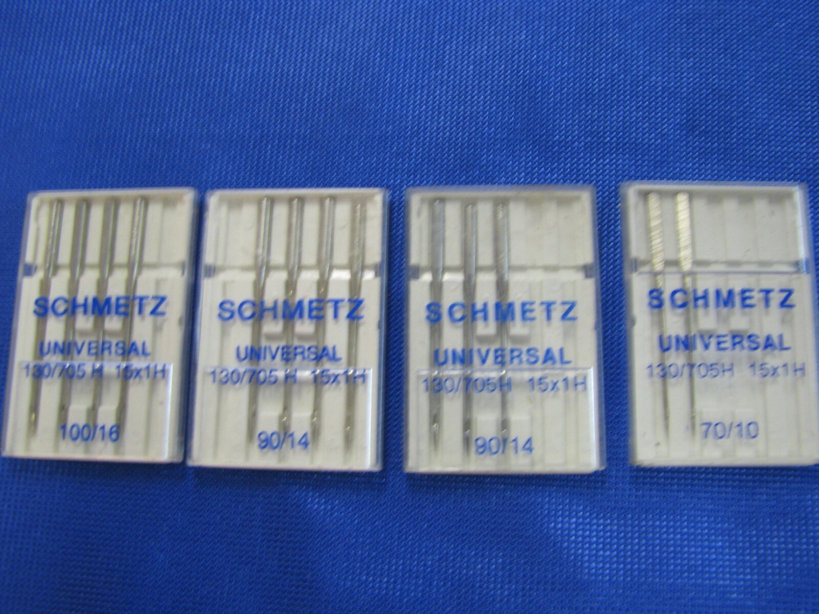 Schmetz Sewing Machine Needles, Universal 130/705H 100/16, 70/10, 90/14 Total 13 eBay