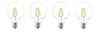 4X Eglo Led 11502 Globe Kugel E27 4W = 30W Warmweiß 350Lm Eek:F (Spektrum A-G)