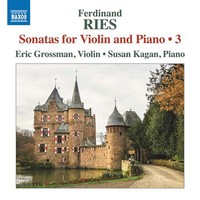 Ferdinand Ries Ferdinand Ries: Sonatas For Violin And Piano - Volume 3 (Cd)