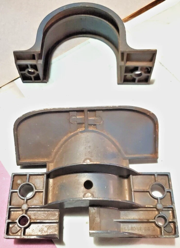 1958-Chrysler Windsor/New Yorker/300/Desoto? Steering Column Mounting Brackets - Image 3 of 4