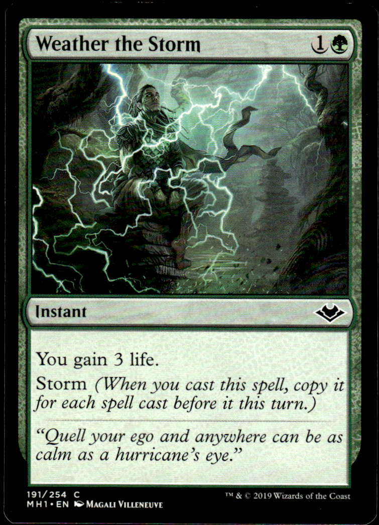 Weather the Storm | MtG Magic Modern Horizons | English | Near