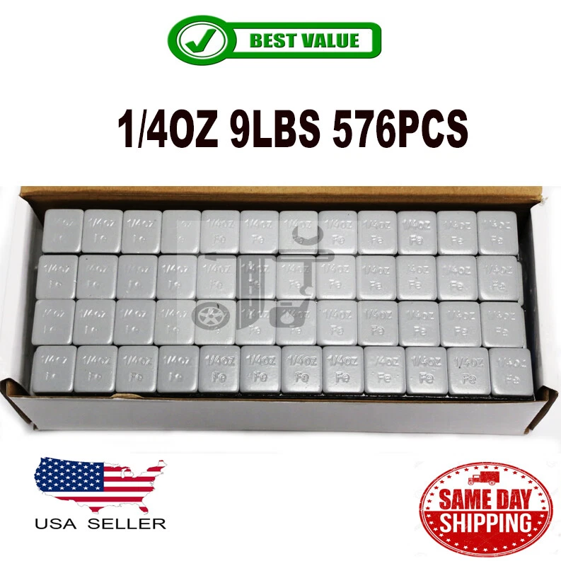 1440 Pc 4 Roll Of 180 Oz Stick-on Zinc Coated 3M Wheel Weight - Foto 3