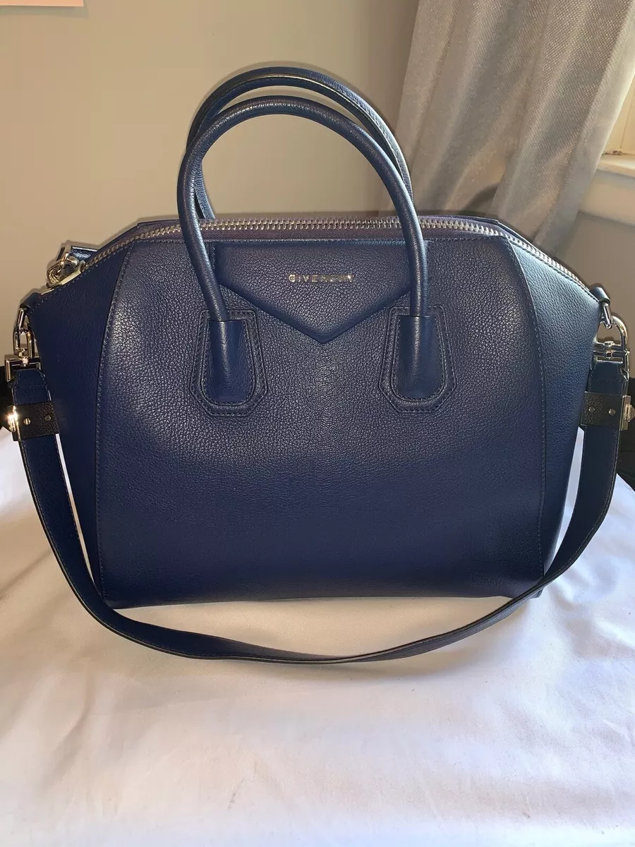 Givenchy navy blue bag sales