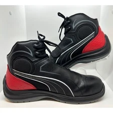 NWB PUMA Touring Black Mid Composite Toe Work Safety Shoe 63.261.5 Men's 10.5 