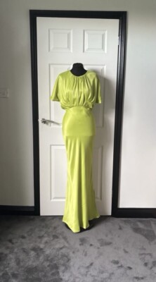 green dress with leaves Green Monstera Leaf Sleeveless Maxi Dress – Hemline Mobile