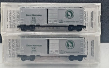 Micro-Trains N Scale Collector Great Northern 2nd Anniversary Box Cars Two Pack