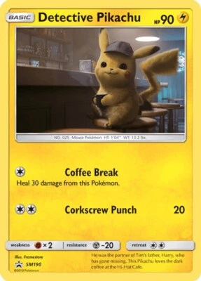 Detective Pikachu Card | eBay