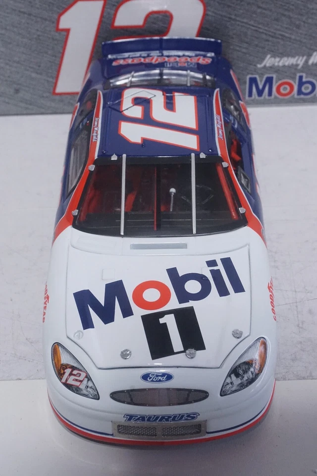Vintage - Team Caliber -1/24 Diecast 2000 Ford Taurus- Jeremy Mayfield - Mobil 1 - Image 4 of 4