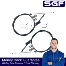 SGF Rear Left Right Hand Brake Cables Fits Land Rover 2.0 1.8 Freelander 2001-20