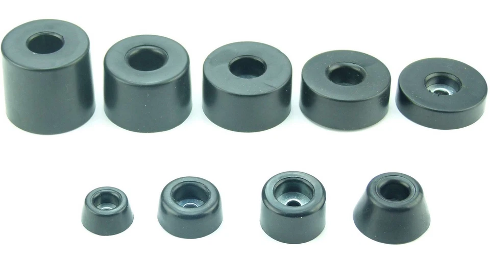Adam Hall rubber feet black steel reinforced rubber foot device feet housing feet feet