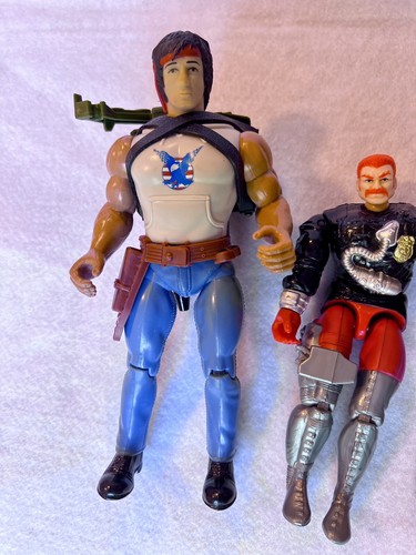 Lot Of 4 Vintage Action Figures Rambo Star Wars Cops N Crooks 1980’s 3-1/2 to 7” - Picture 19 of 24