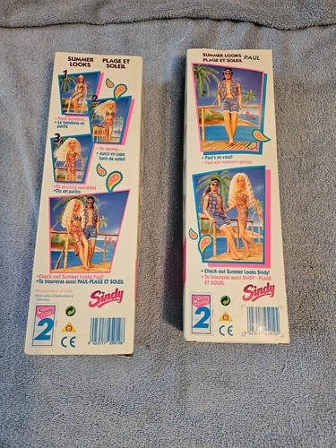 Sindy and Paul Summer Looks 1994 NIB - Picture 2 of 6